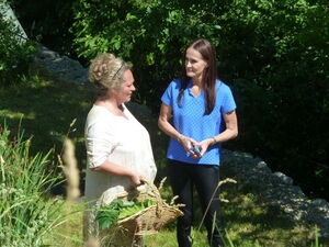 Maggie Entenfellner im Gespräch mit Petra Riedl-Mandak.